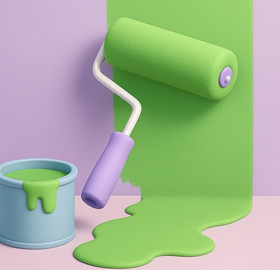 ​Как выбрать идеальную краску для стен спальни: гид по видам и оттенкам